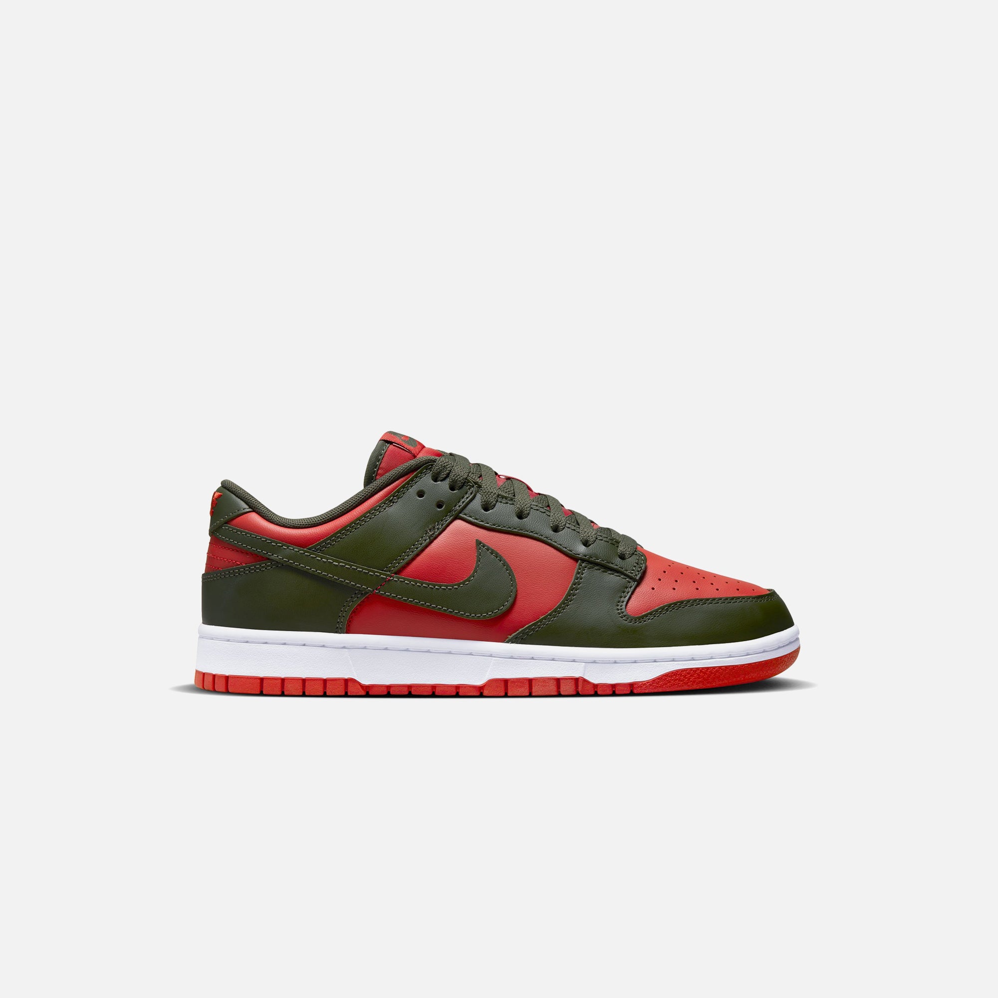 Nike Dunk Low Retro - Mystic Red / Cargo Khaki / White