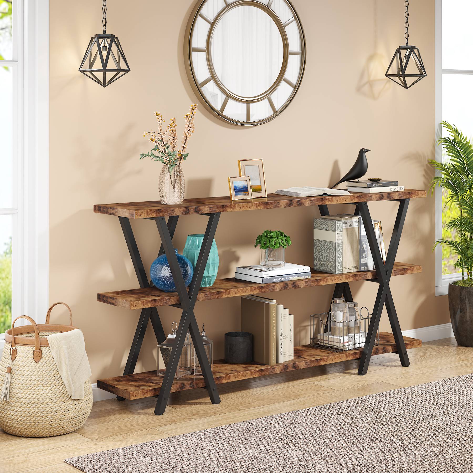 3-Tier Console Table 70.9