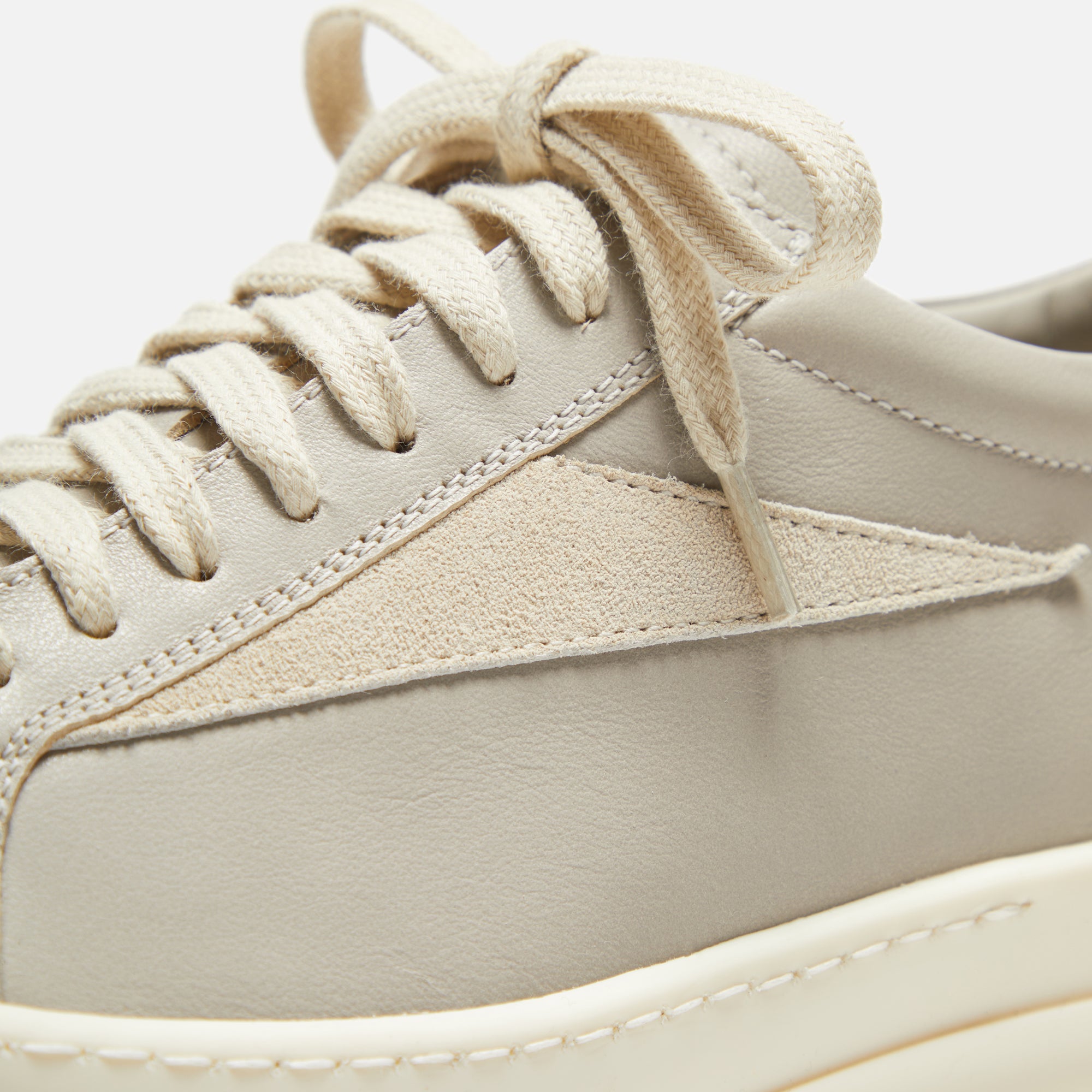 Rick Owens WMNS Vintage Sneaker - Pearl / Milk