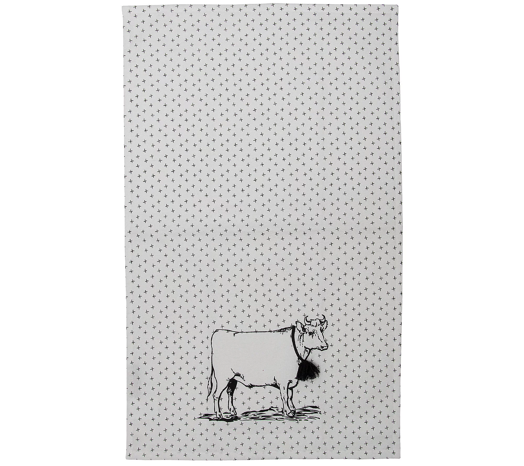Foreside Home and Garden Set of 3 Logan Farm Tea Towels