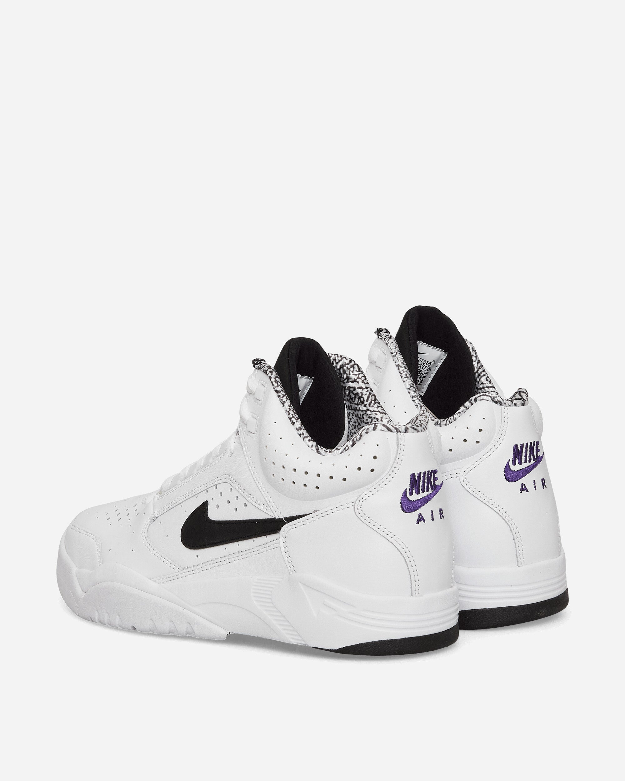 Air Flight Lite Mid Sneakers White