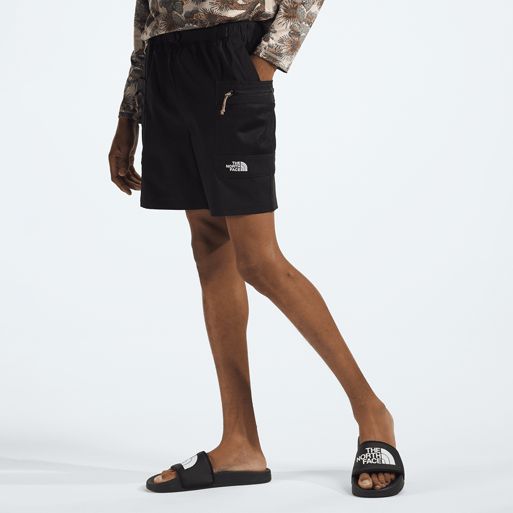 Class V pathfinder belted shorts - TNF black