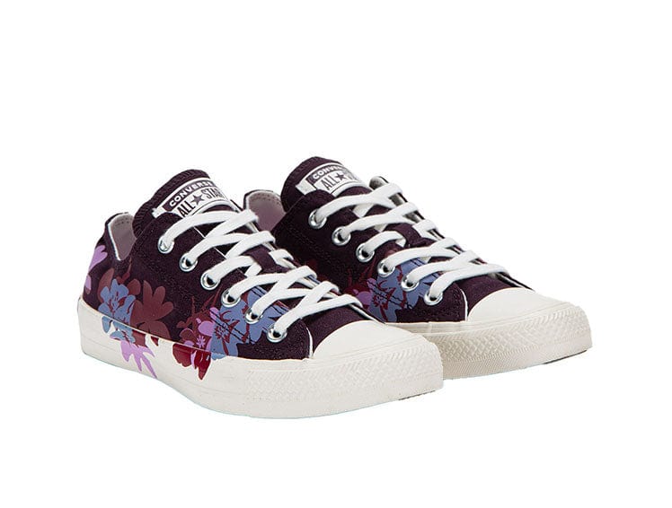 Converse Chuck T All Star Womens Forest Rave ox Burdeo