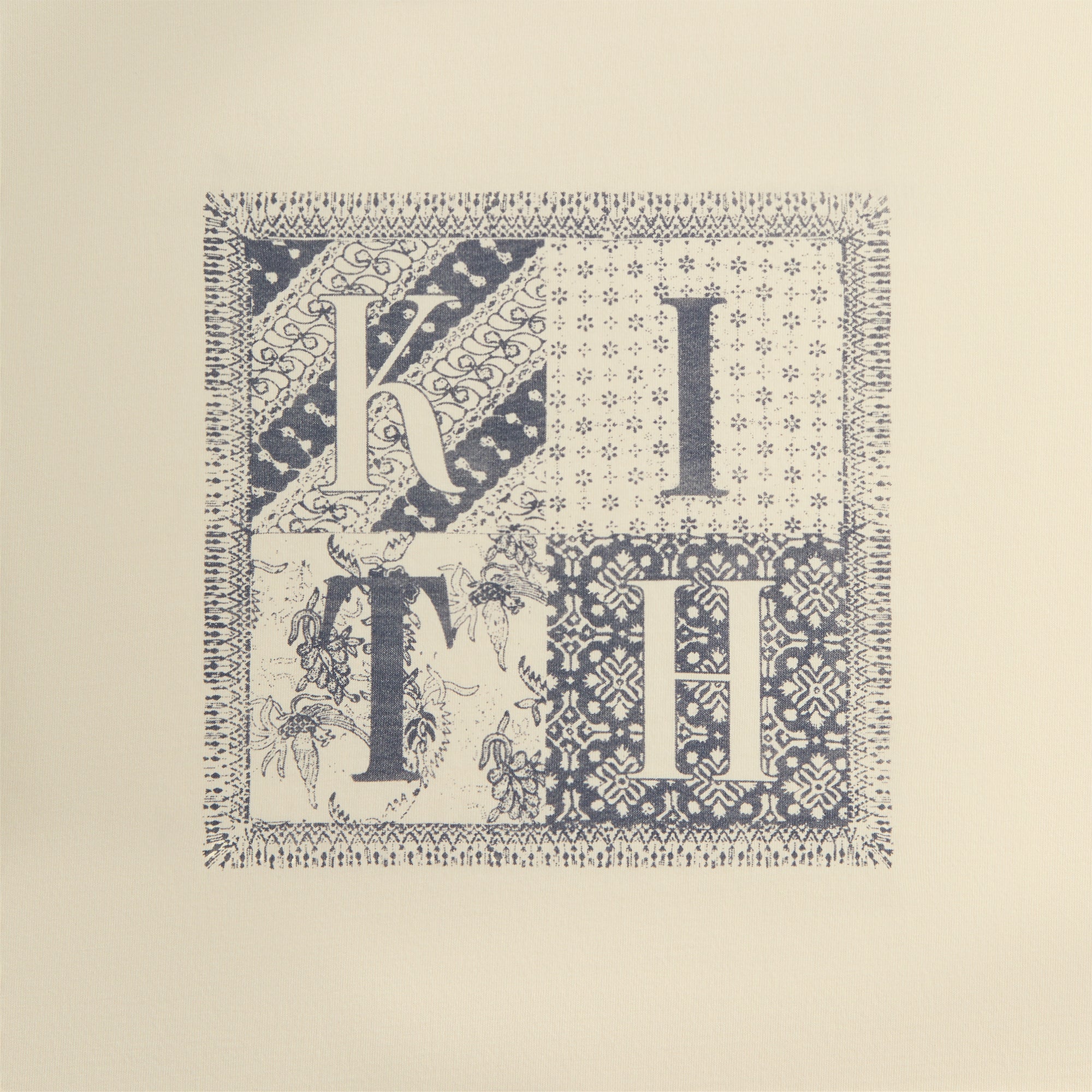 Kith Batik Block Print Vintage Tee - Nocturnal