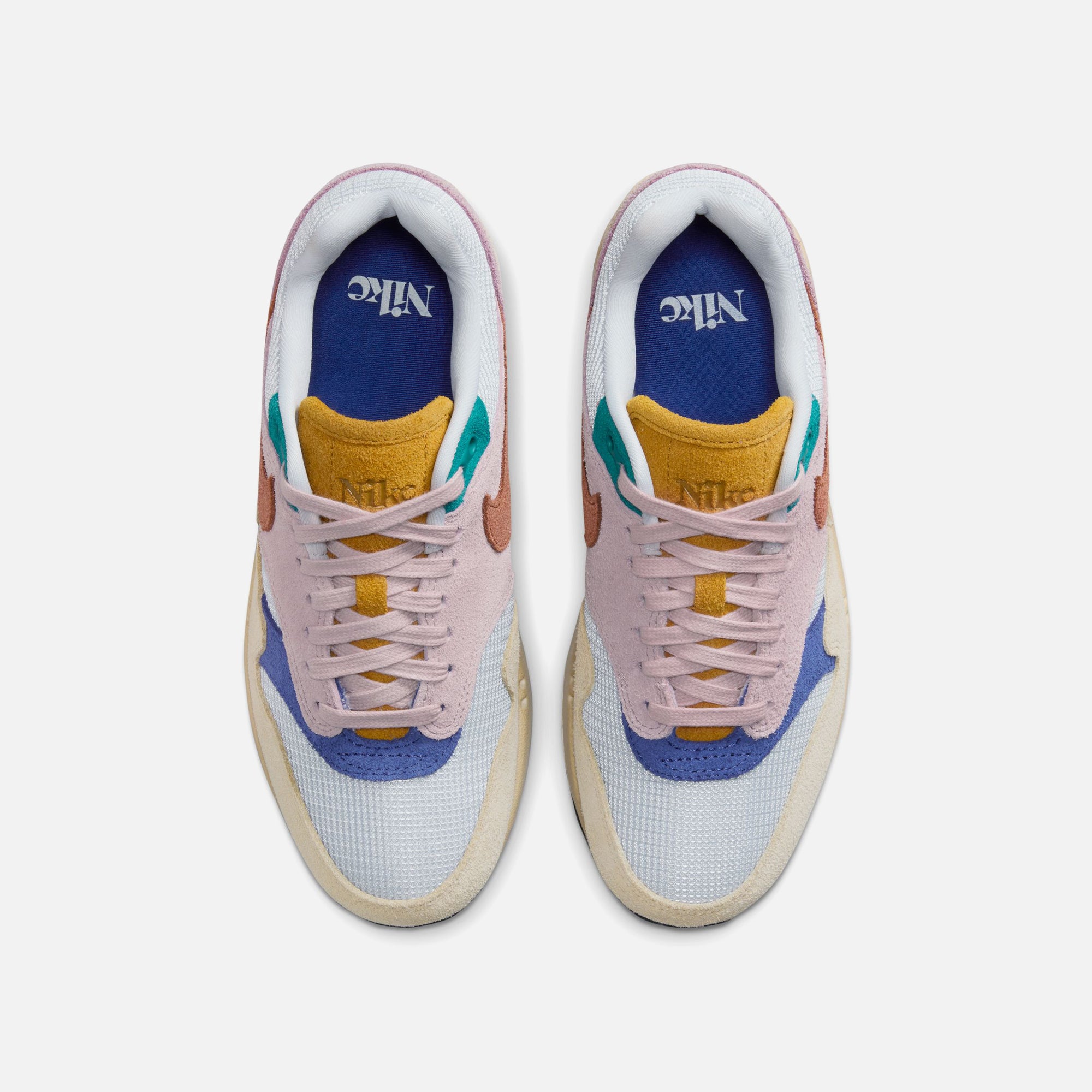 Nike WMNS Air Max 1 `87 - Grain / Burnt Sunrise / Plum Fog / Violet Dust / Deep Royal Blue