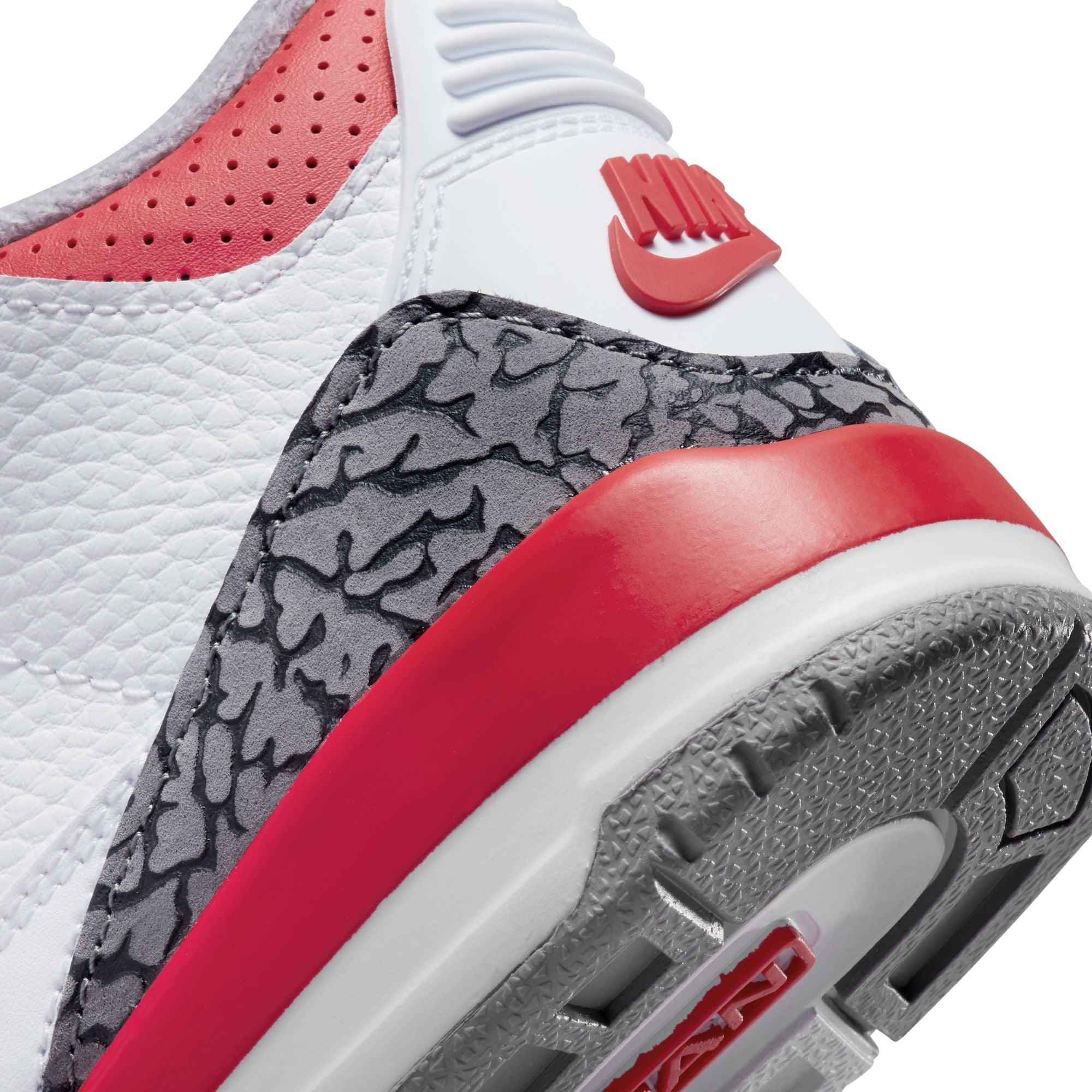 Kid's Air Jordan 3 Retro 'Fire Red'