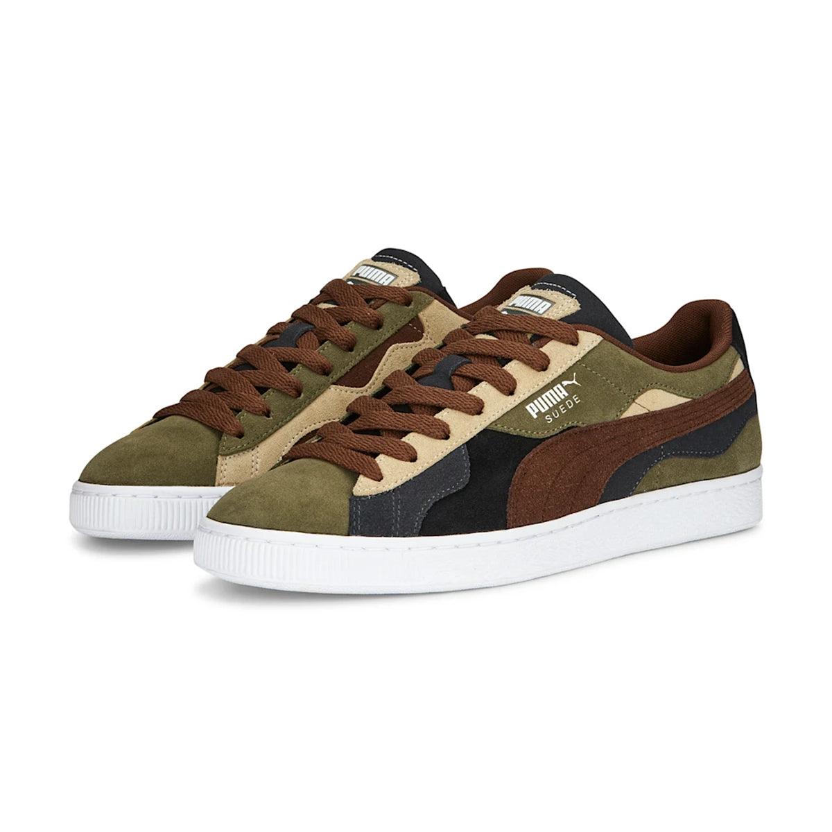 Suede 'Camowave Olive'