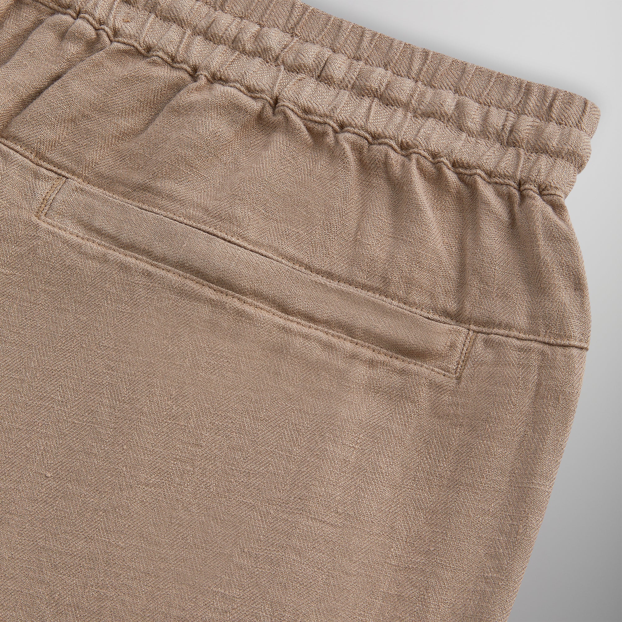 &Kin Herringbone Linen Active Short - Sanctuary