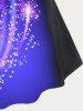 Butterfly Galaxy T-shirt and Leggings Plus Size Summer Outfit