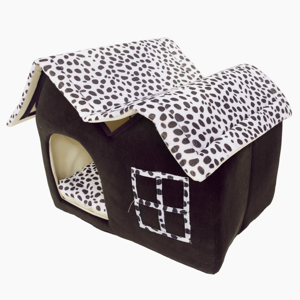Dog House Warm Dog Beds for Small Pets Cats Rabbit Removable Cover Mat Home Shaped Pet Kennel Cave
