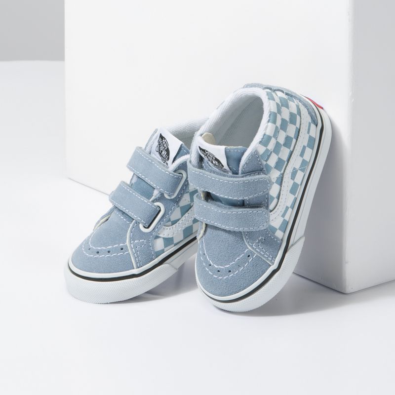 Toddler Checkerboard Sk8-Mid Reissue V