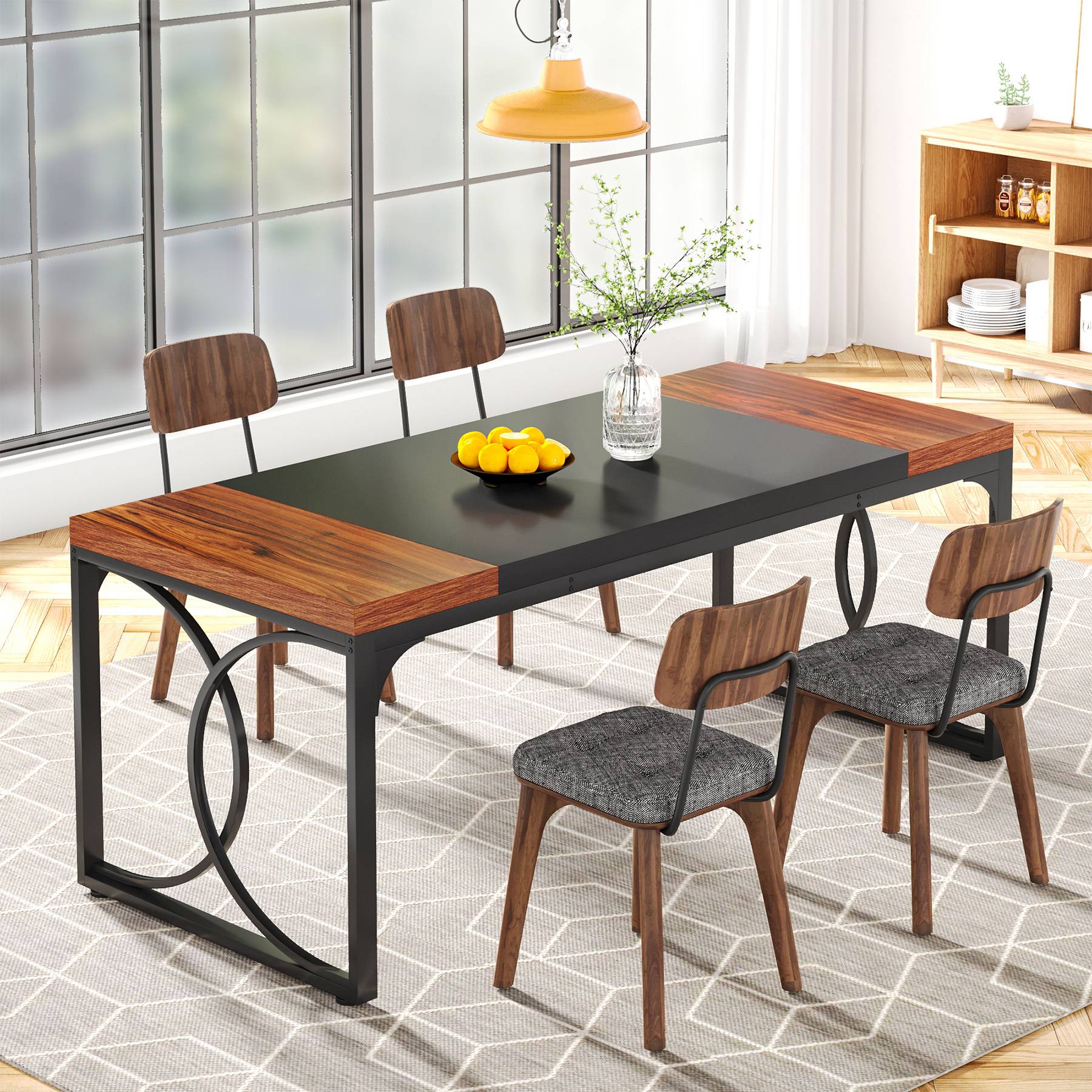 Industrial Dining Table, 63