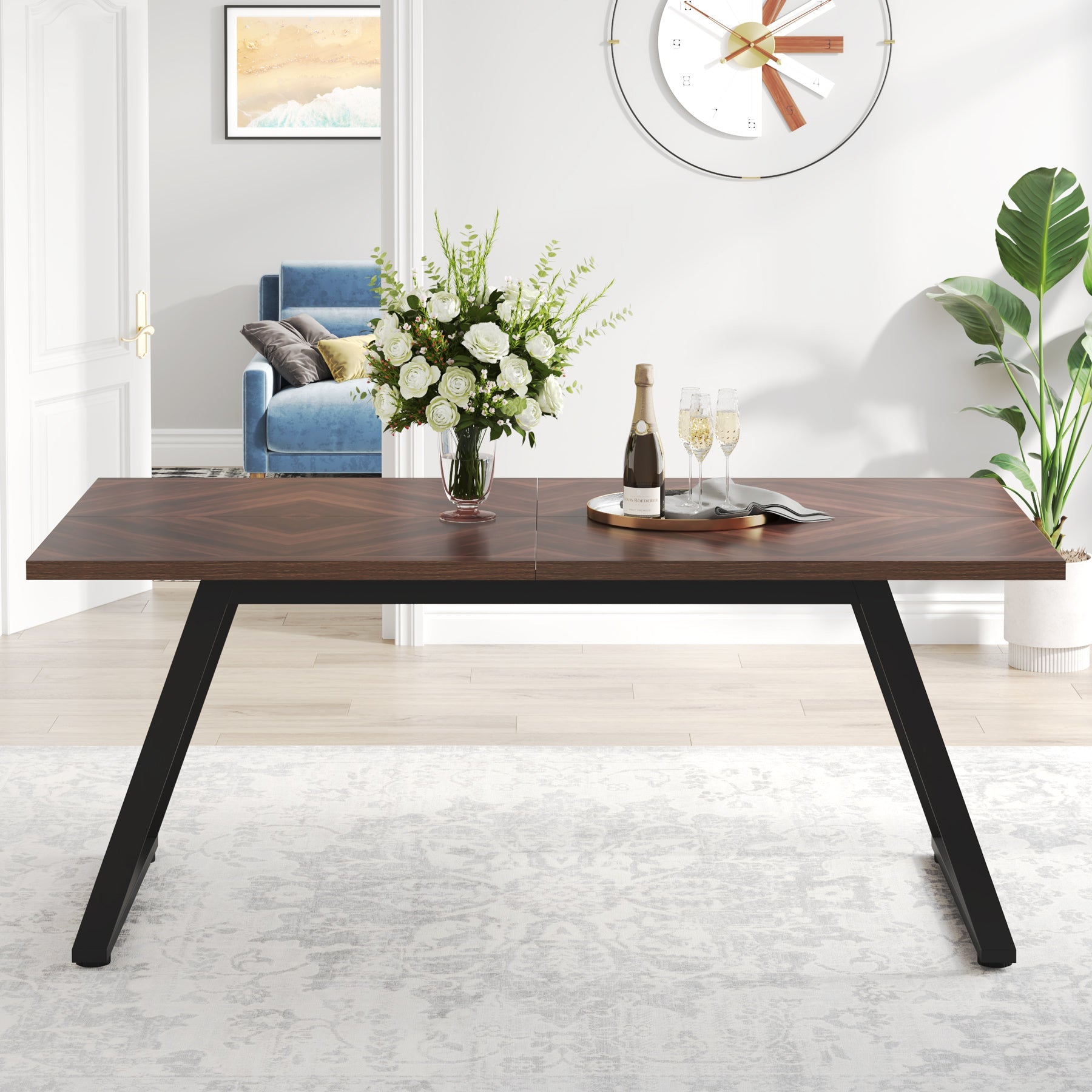 Rectangle Dining Table, 63