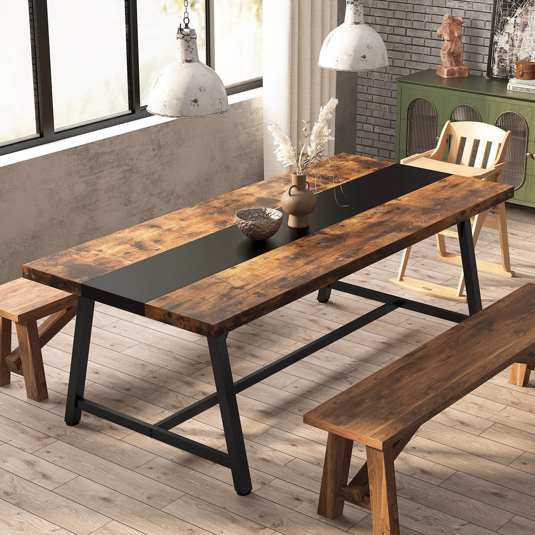 Dining Table for 8 People, 70.87