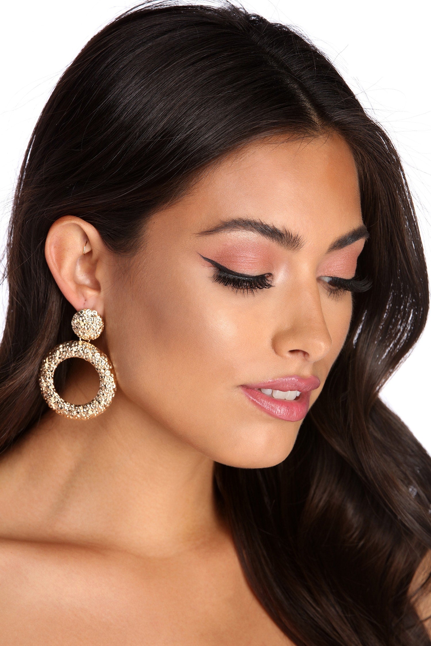 Glam It Up O-Ring Earrings