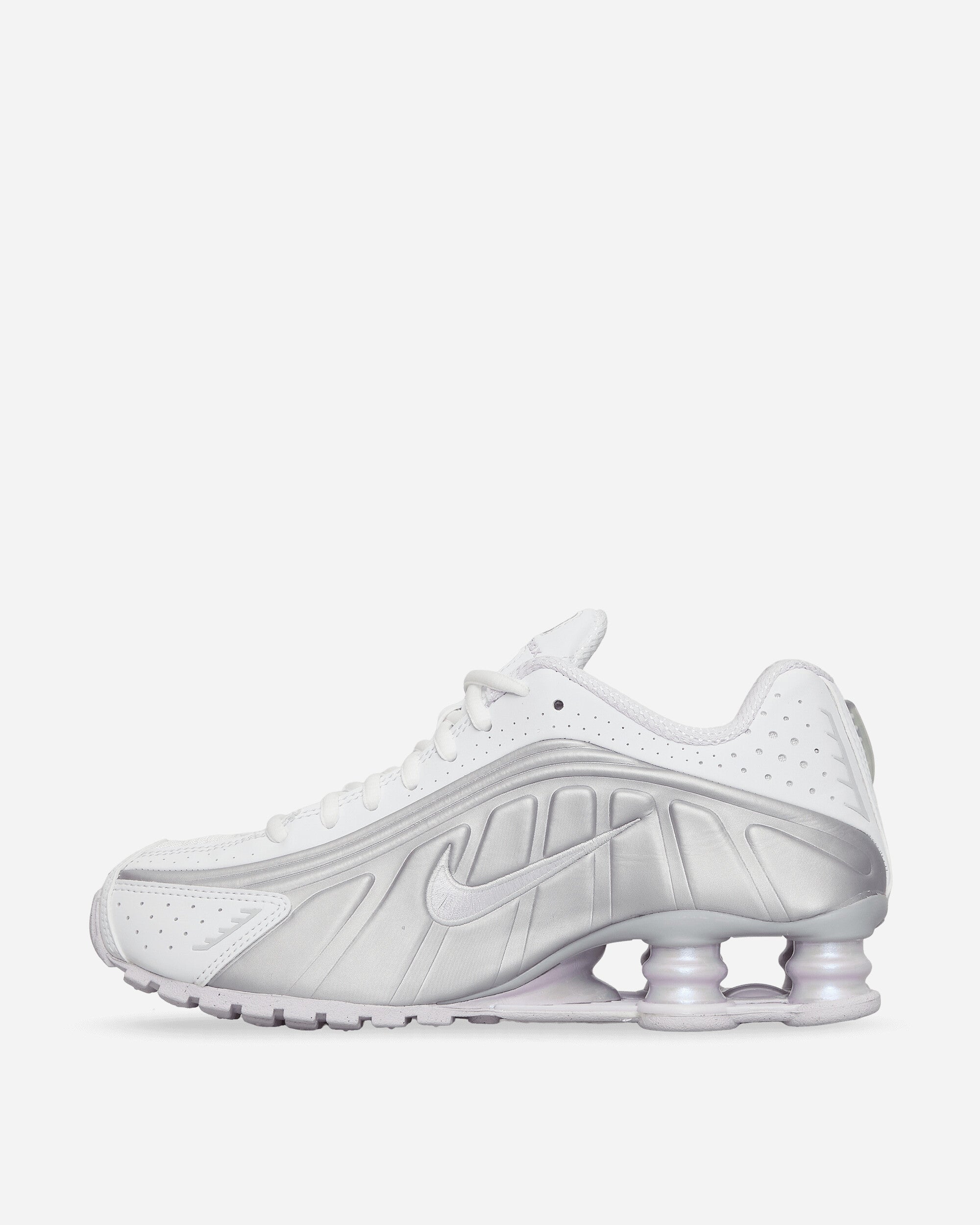 WMNS Shox R4 Sneakers White / Barely Grape