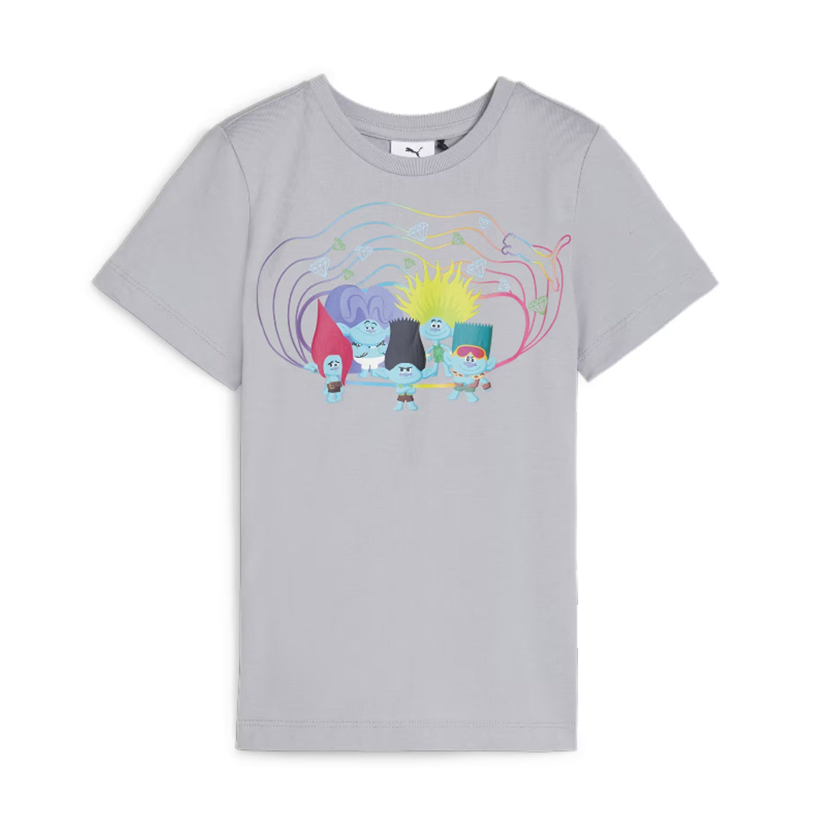 + TROLLS Kids Tee 'Gray Fog'