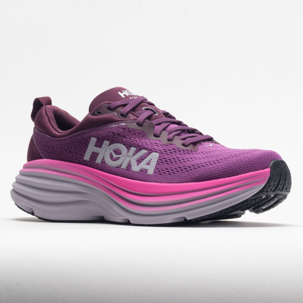 HOKA Bondi 8 Women's Beautyberry/Grape Wine