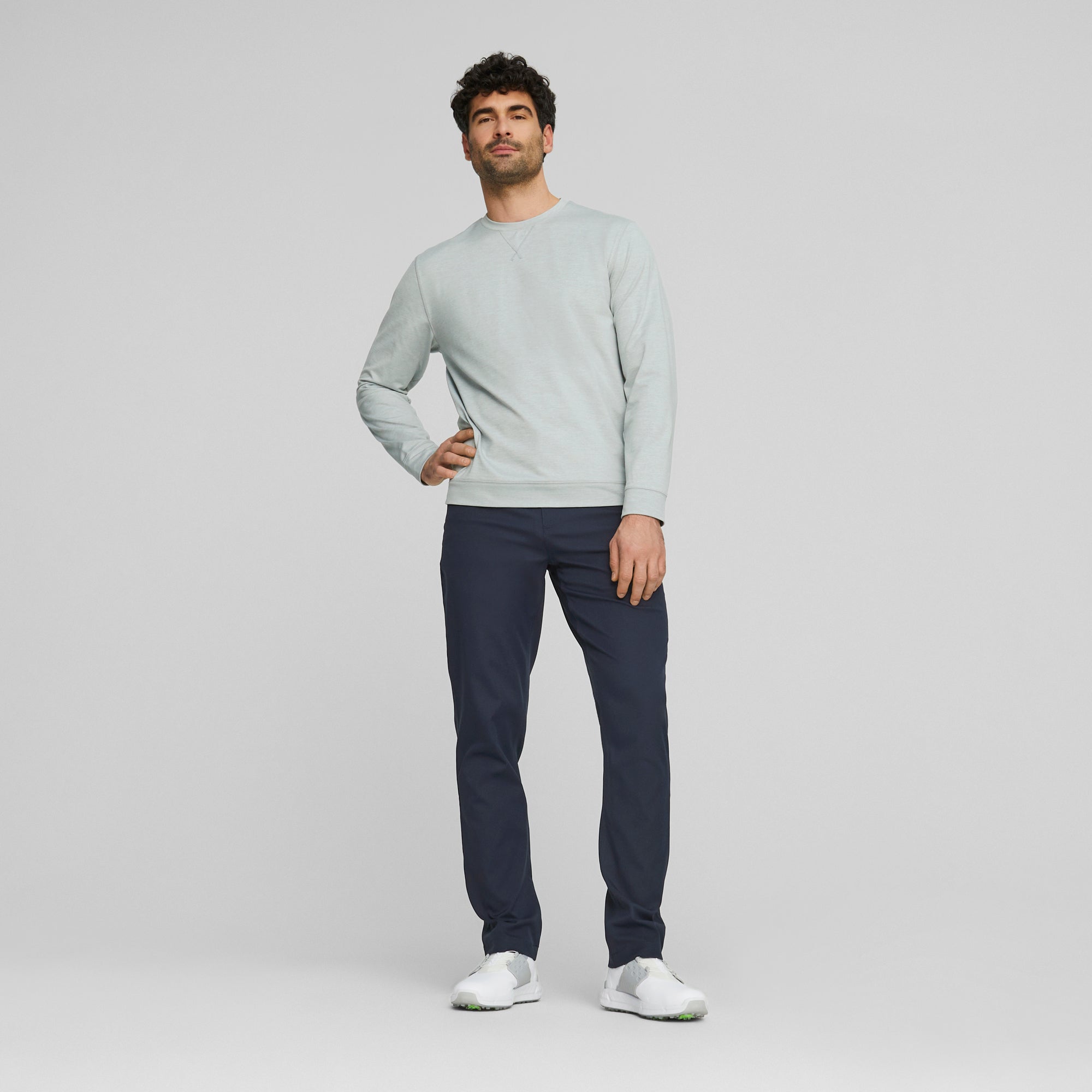 CLOUDSPUN Heather Golf Sweatshirt