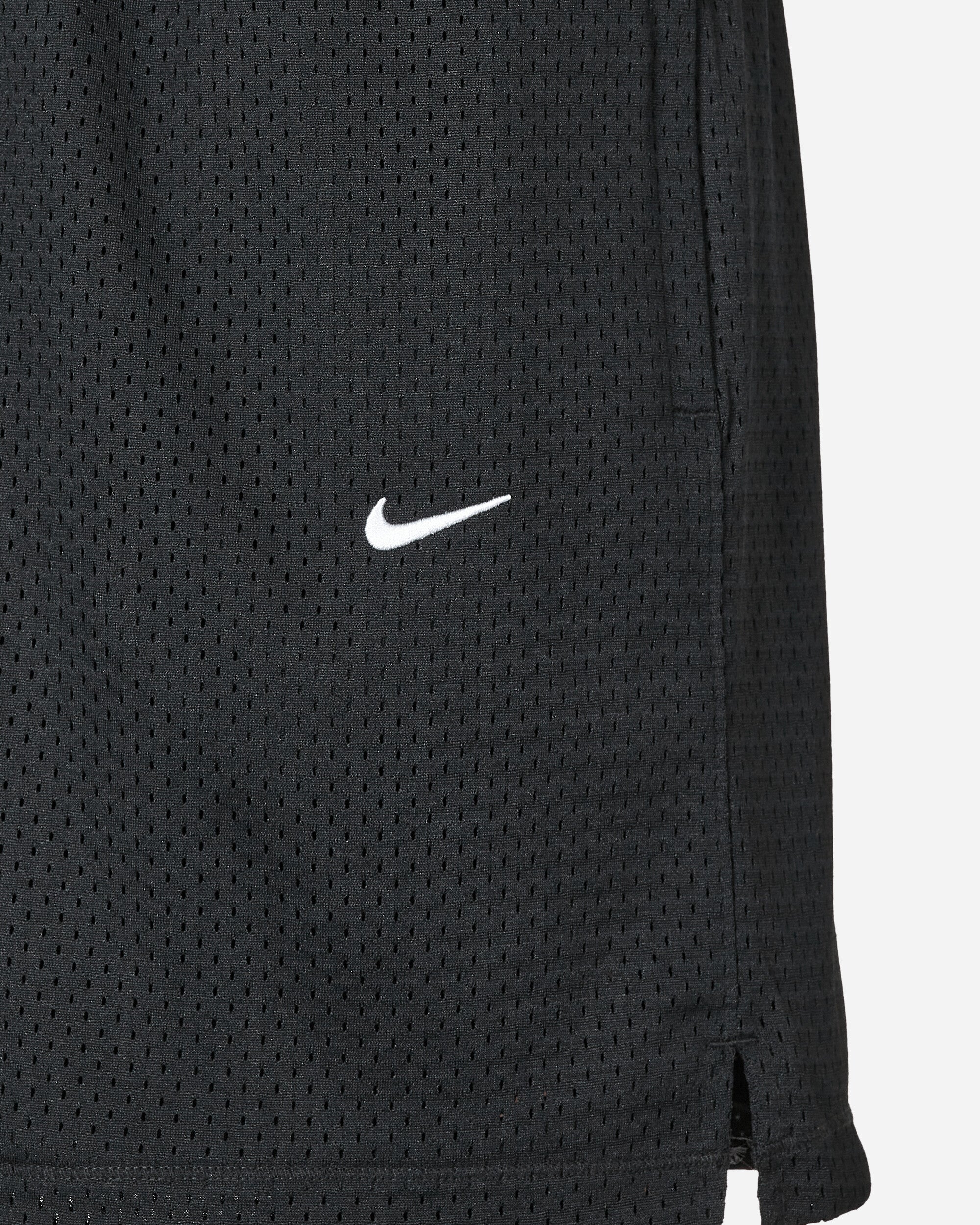 Solo Swoosh Mesh Shorts Black