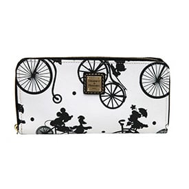 Disney Dooney and Bourke Bag - Flower and Garden Bicycles - Wallet