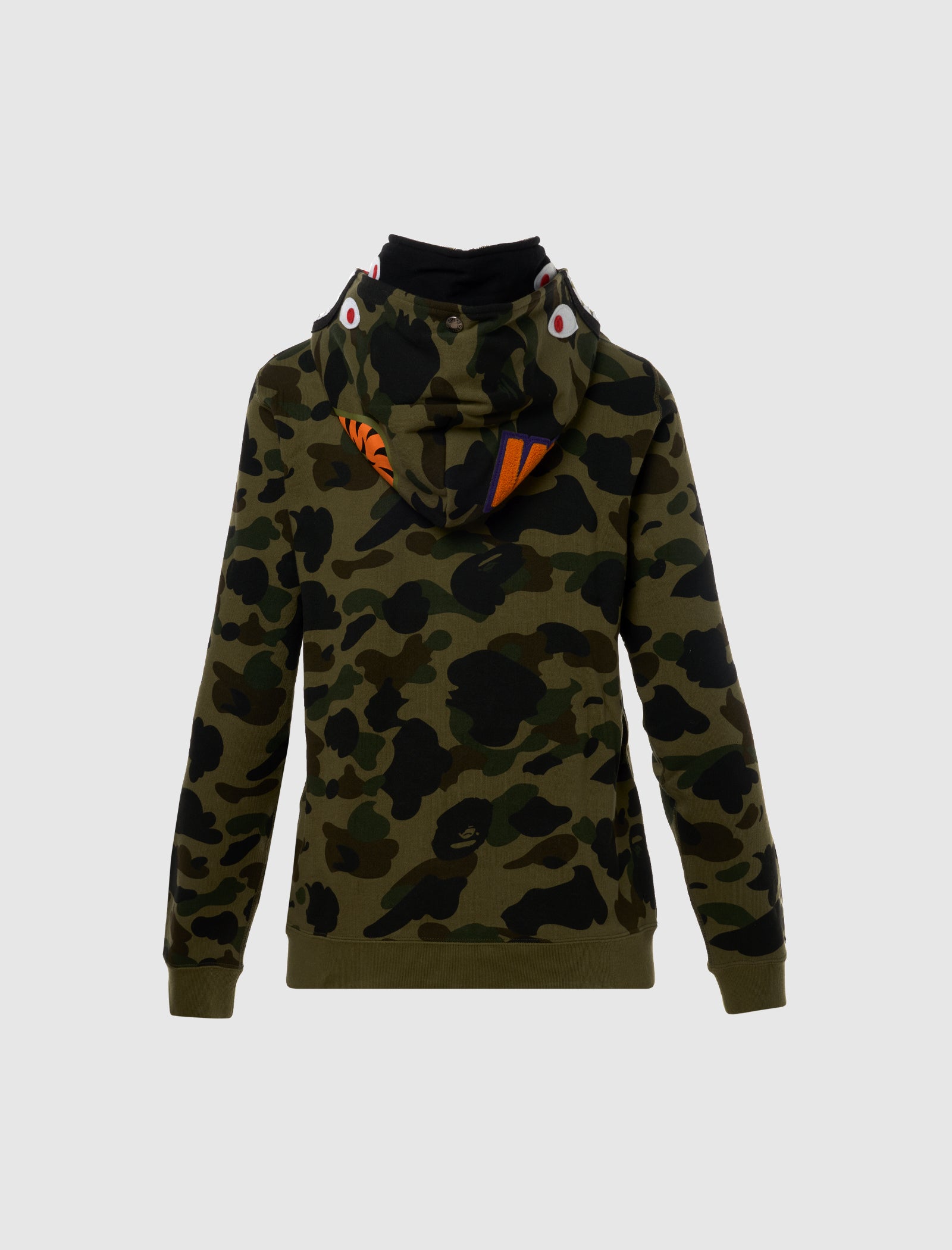 WOMEN'S 1ST CAMO DOUBLE SHARK FULL ZIP HOODIE