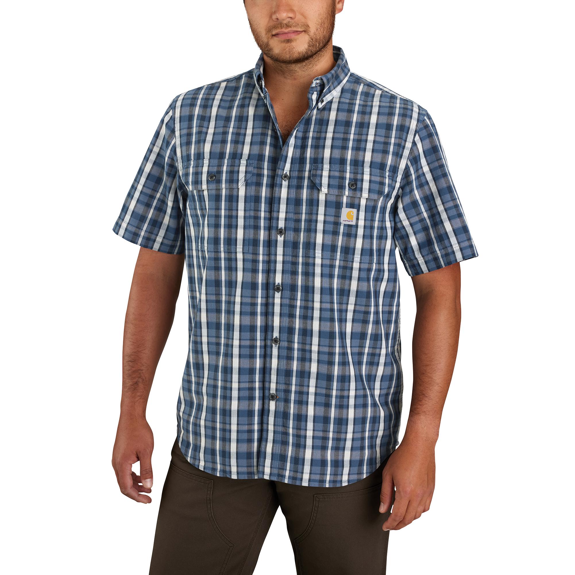 Carhartt Men's Loose Fit Midweight Short Sleeve Work Shirt