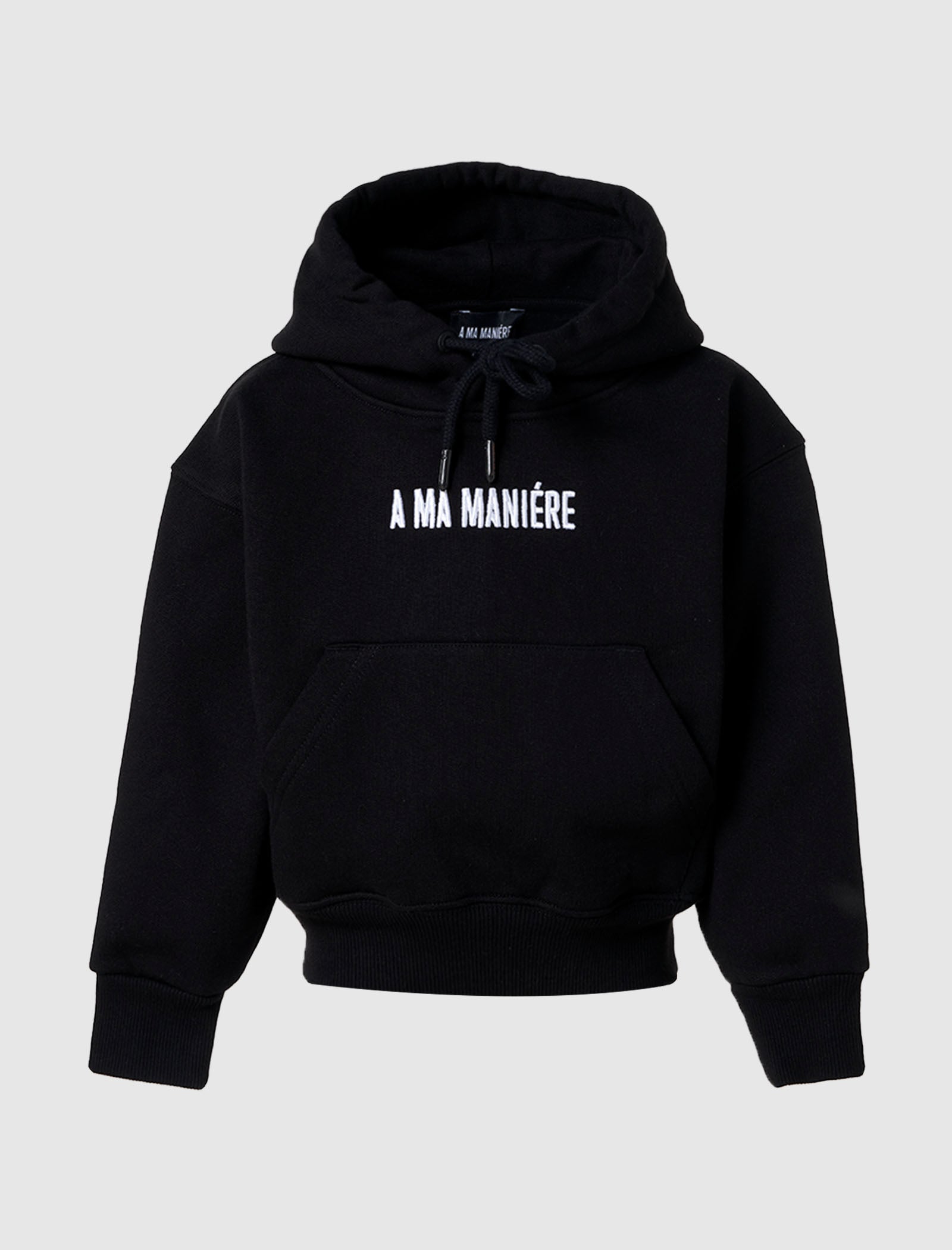 A MA MANIÉRE KIDS BAR LOGO HOODIE