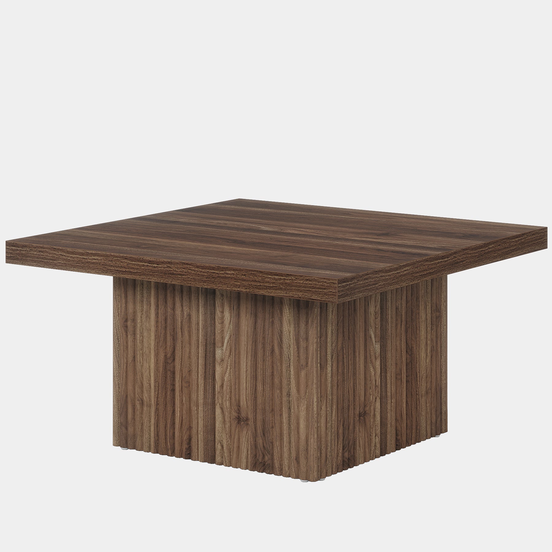 Square Coffee Table, 31.5-Inch Wood Center Table Cocktail Table