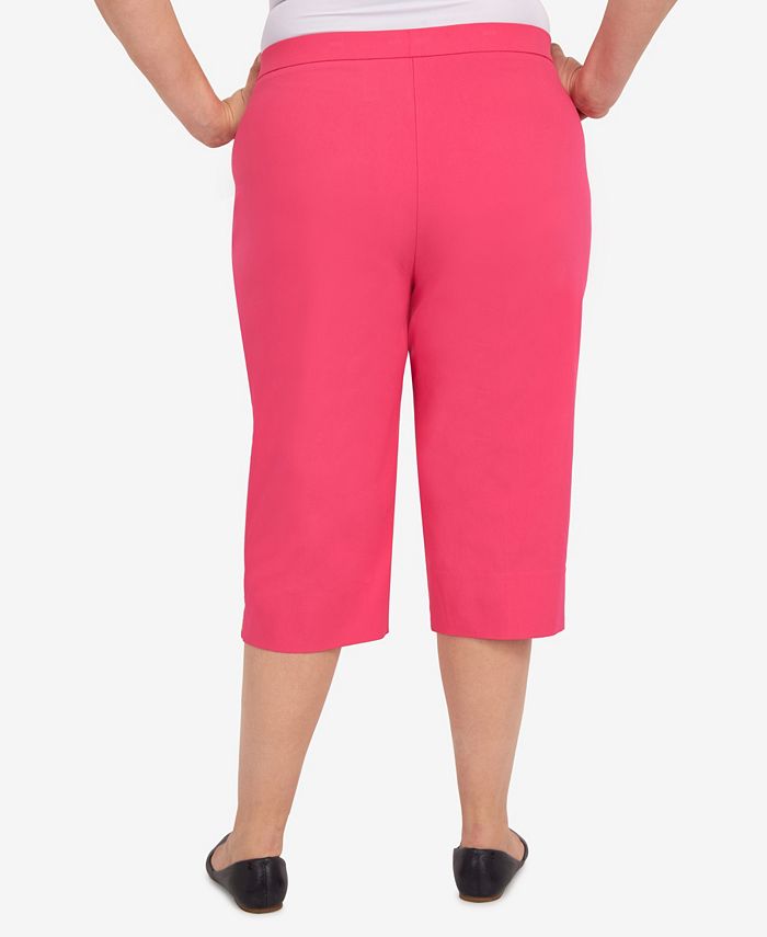 Plus Size Hot Allure Clamdigger Pull On Pants