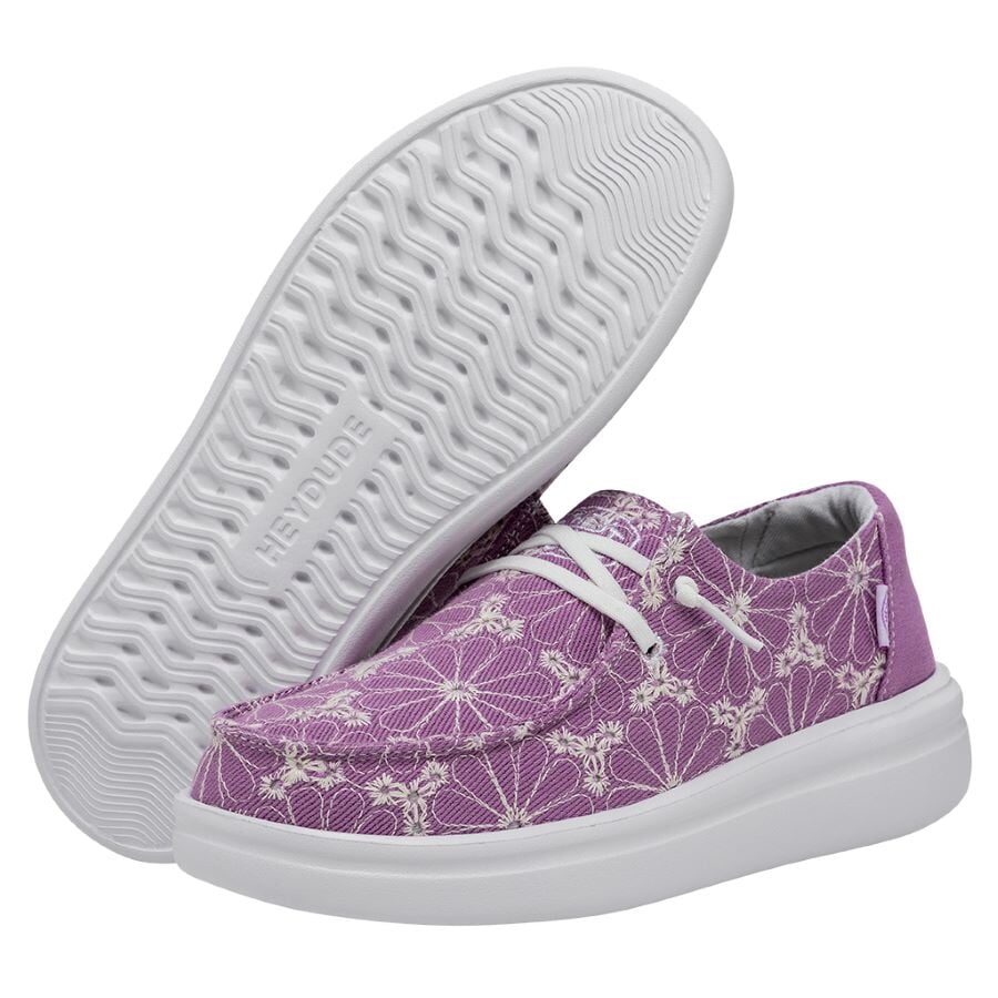 Wendy Rise Eyelet - Violet