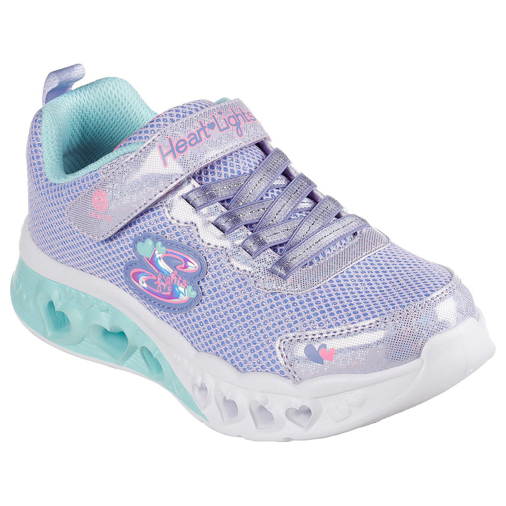 Skechers Girls Flutter Heart Lights Shoes - 302317L-LVMT