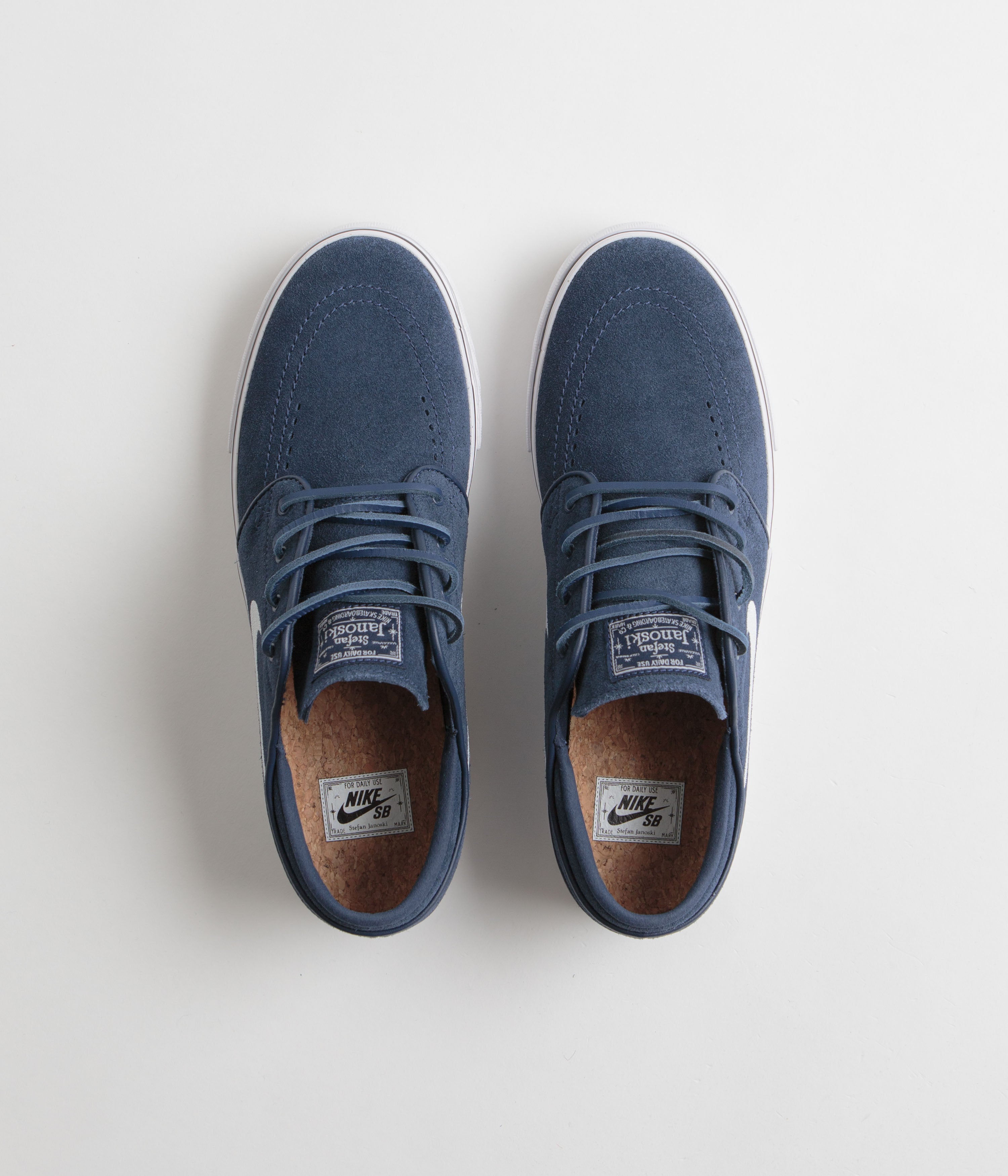 Nike SB Janoski OG+ Shoes - Navy / White - Navy - White