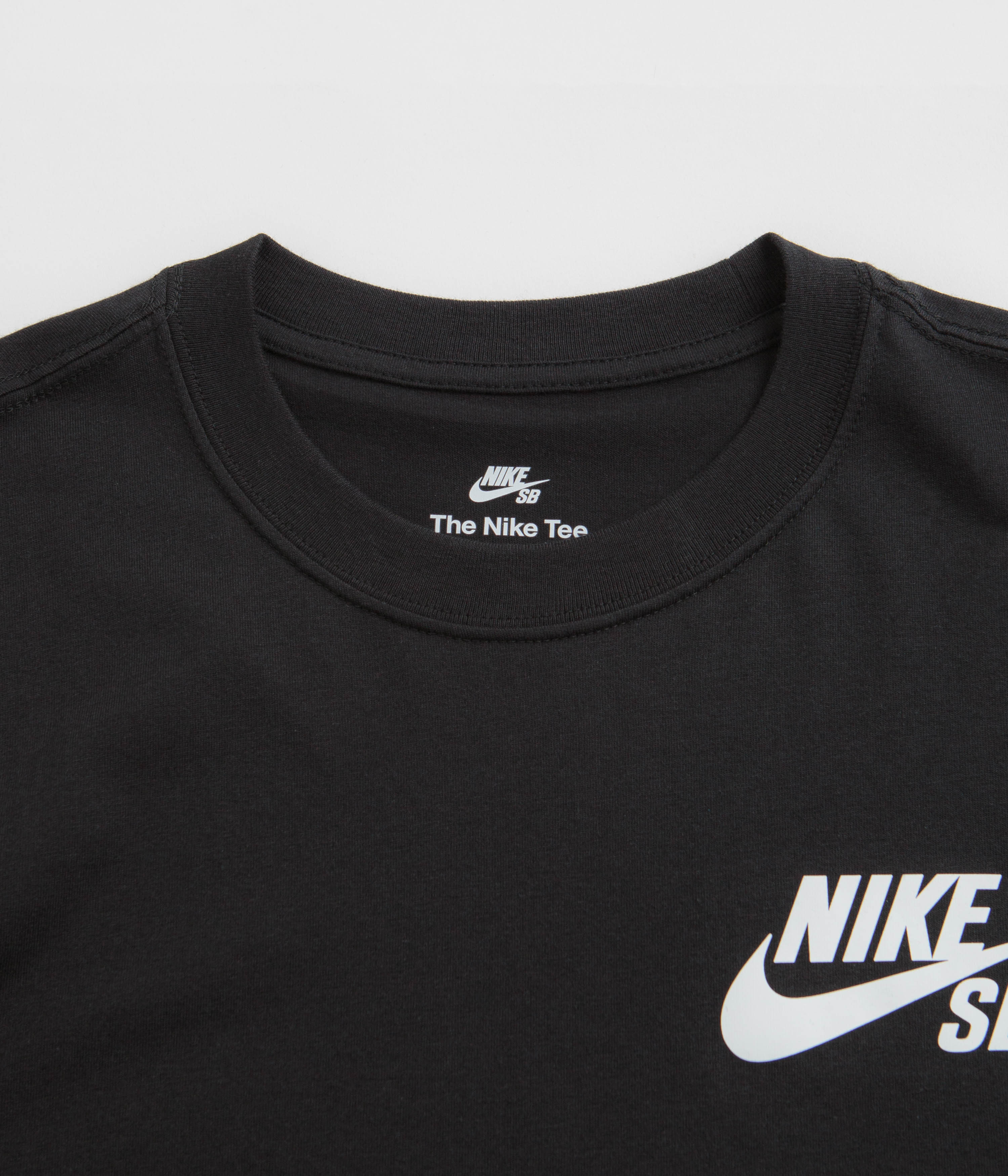 Nike SB Logo T-Shirt - Black / Black / White