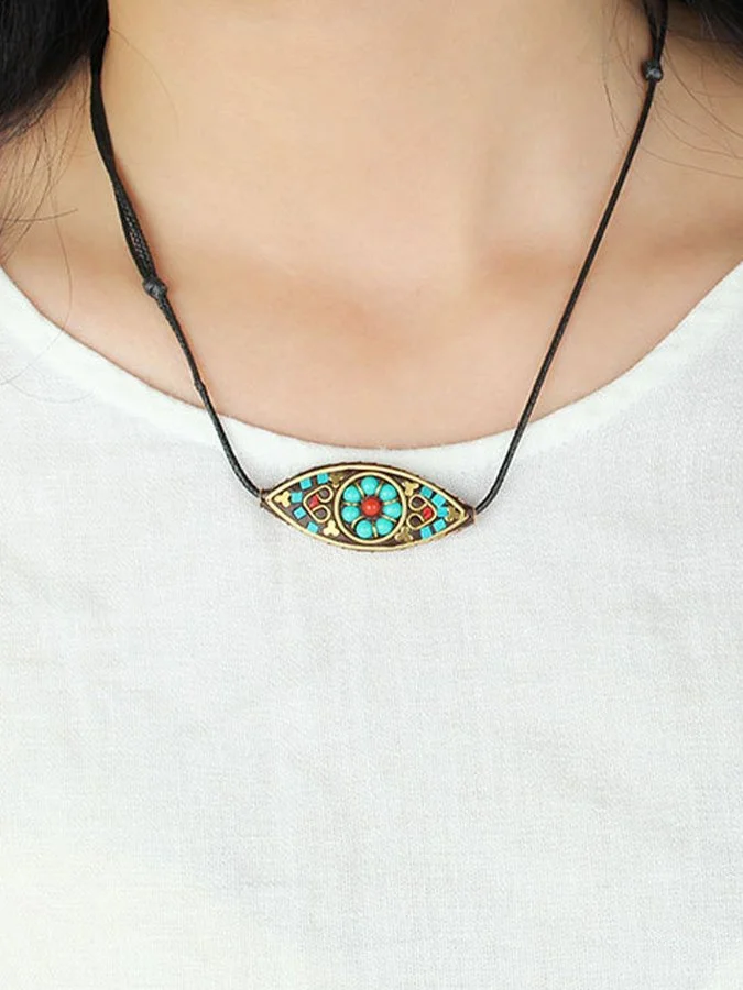 Women's Western Style Exotic Adjustable Necklace
