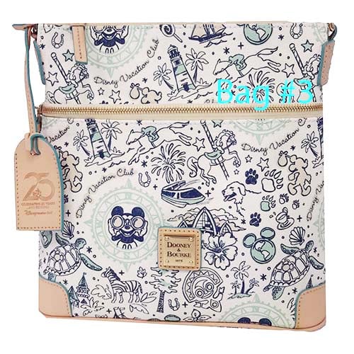 Disney Dooney and Bourke Crossbody Bag - Disney Vacation Club Sketch SPECIFIC