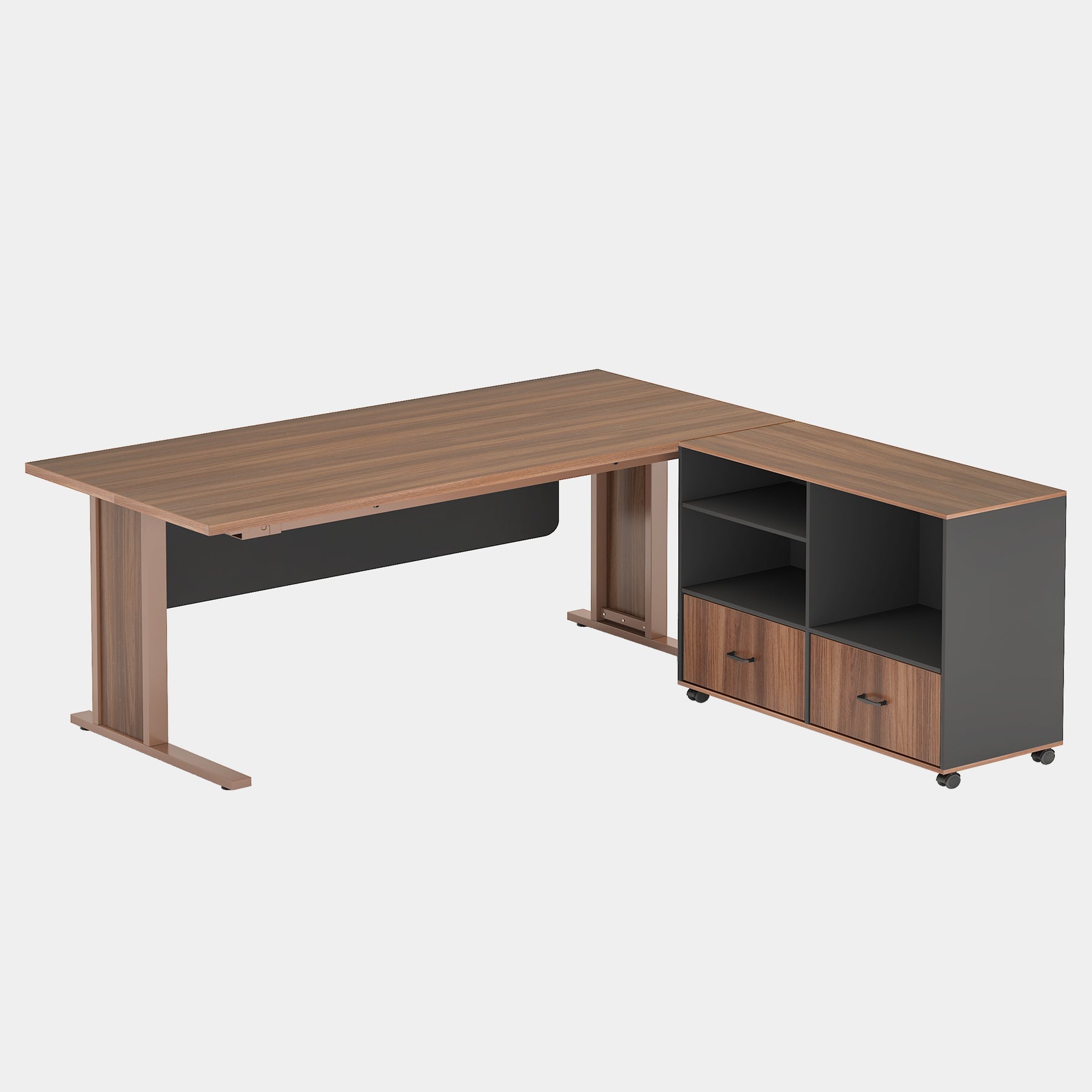 Large L-Shaped Desk, 63