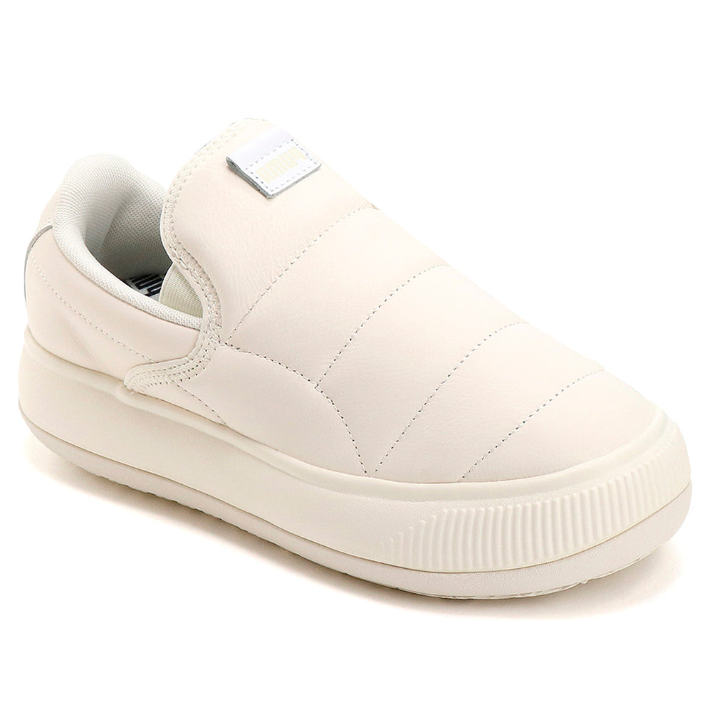 Suede Mayu Leather Slip On Sneakers