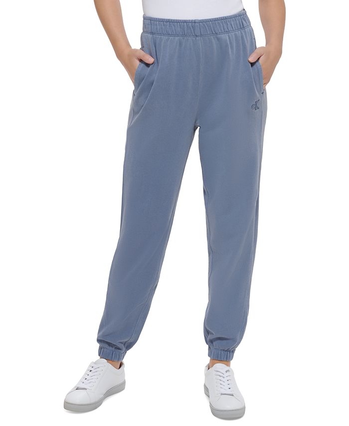 Women's Cotton High-Rise Jogger Pants