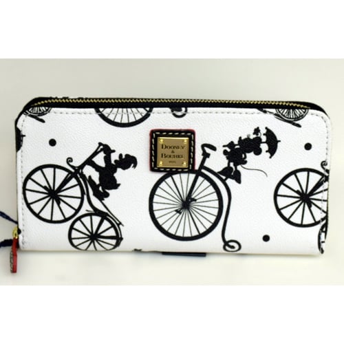 Disney Dooney and Bourke Bag - Flower and Garden Bicycles - Wallet