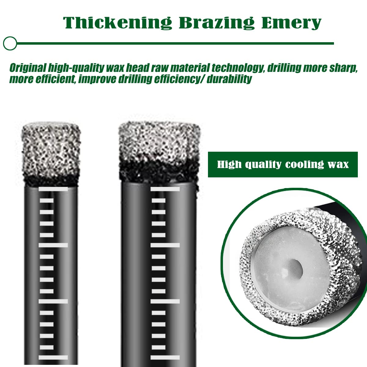 💥Factory Clearing Inventory, Jump Price Sale 💥 Ceramic Tile Hole Opener Drilling Bit