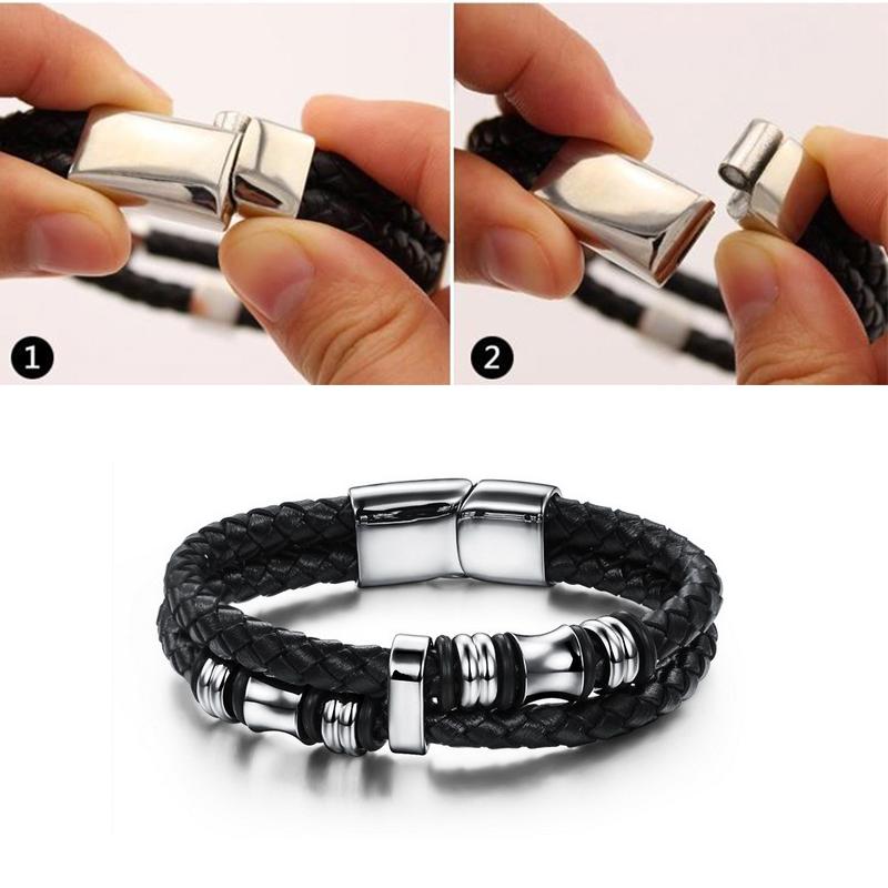 Men's Leather Bracelet