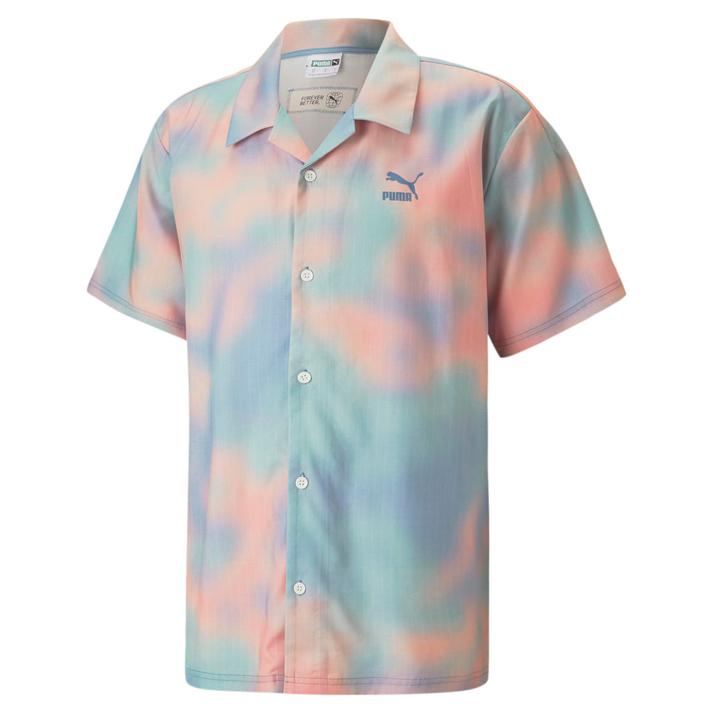 Classics Re:Escape Relaxed Tie-Dye Button Up Shirt