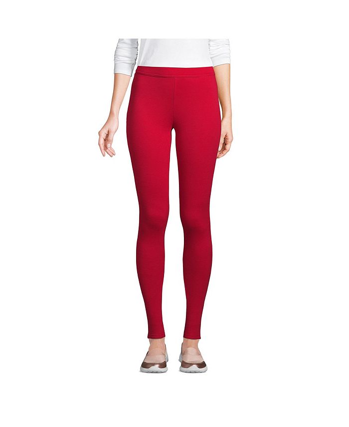 Women's Petite High Rise Serious Sweats Fleece Lined Pocket Leggings