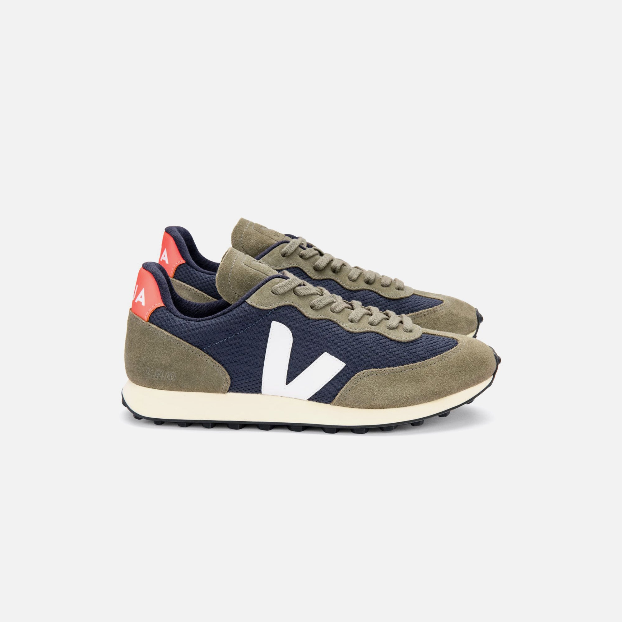 Veja Rio Branco - Nautico / White / Orange Fluo