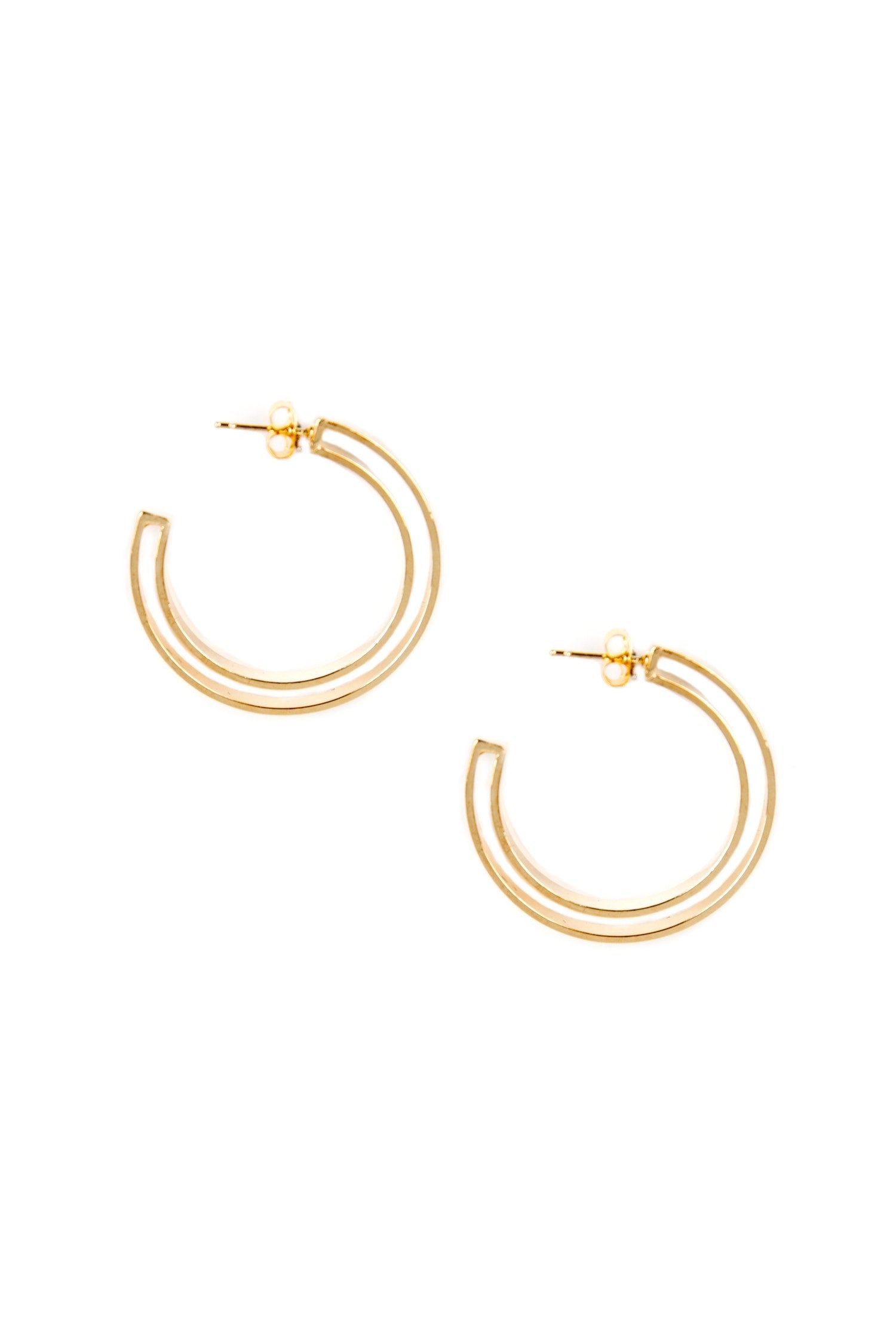 Hoop Outline Earrings