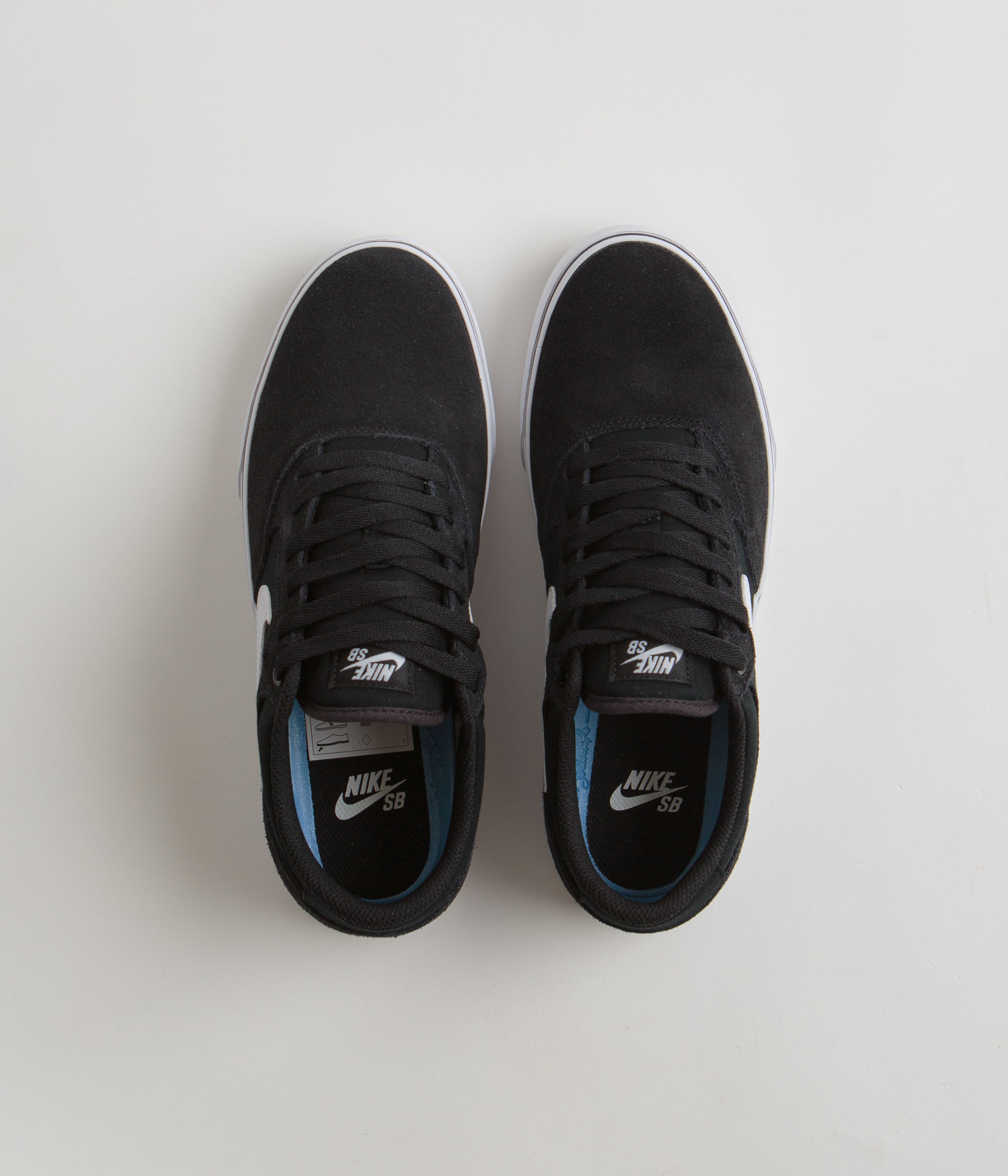 Nike SB Chron 2 Shoes - Black / White - Black