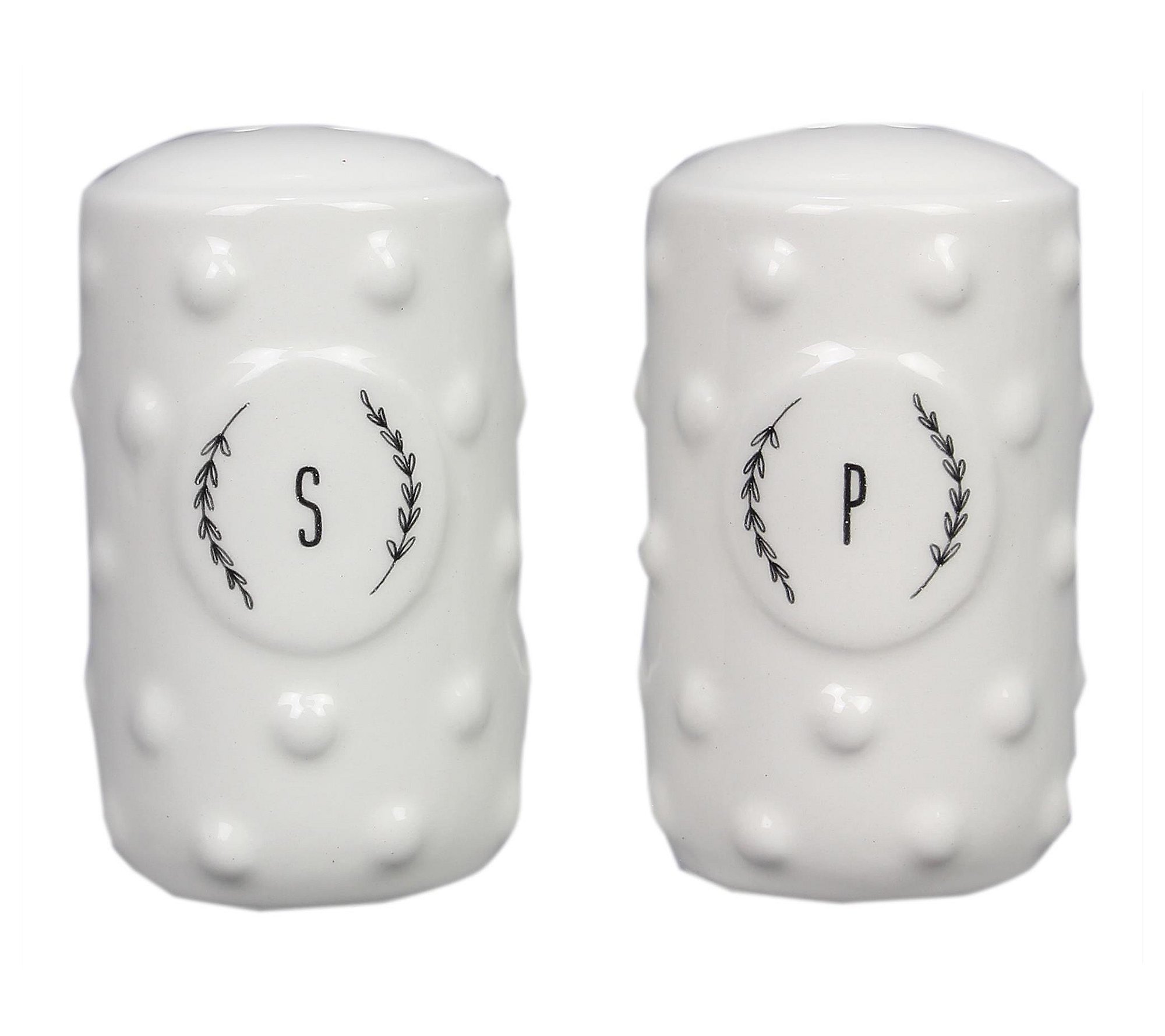 Young's Inc 2-Piece Cottage Core Salt and Pepper Shaker Set