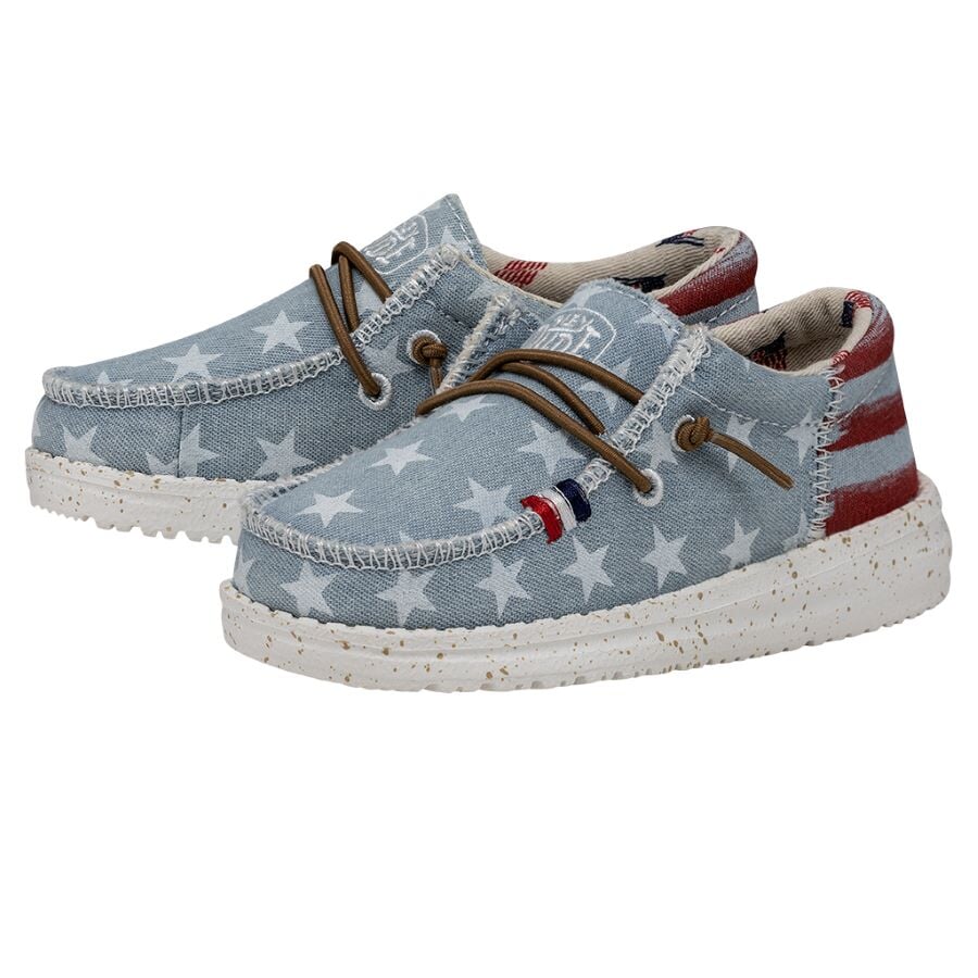 Wally Toddler Americana - Denim Star