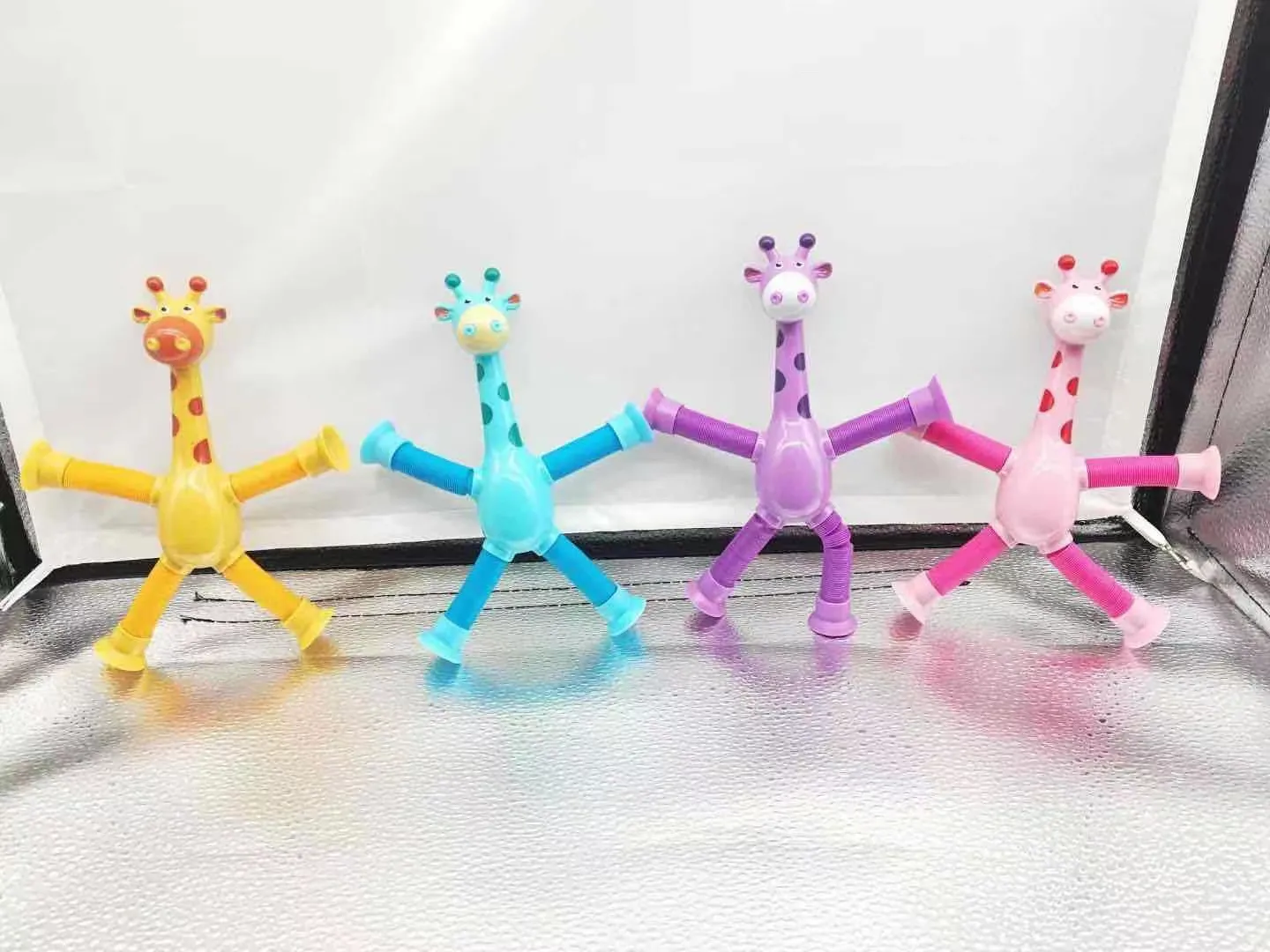 ✨Summer Toys Hot Sale 45% OFF✨- Suction Cup Pop Tube Giraffe Toys